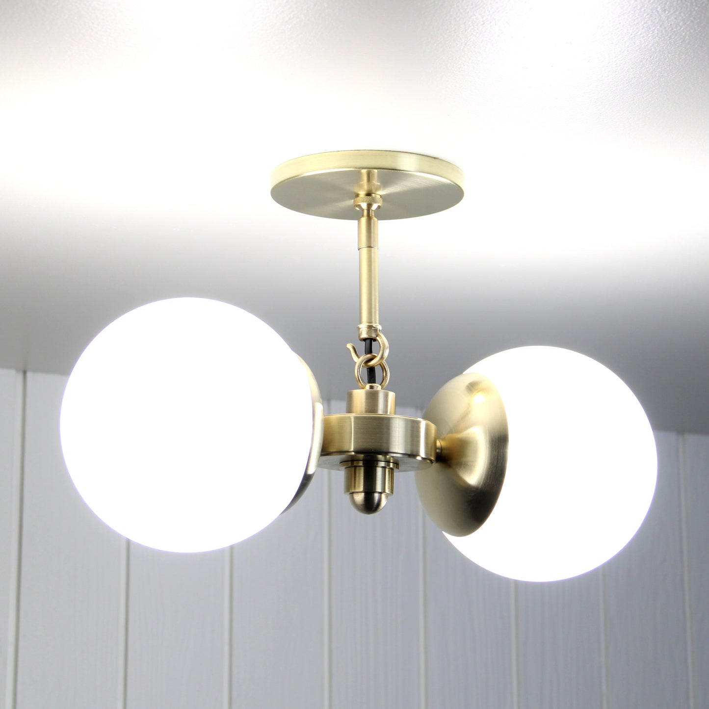 Altair G2 Flush Mount in Classic Brass