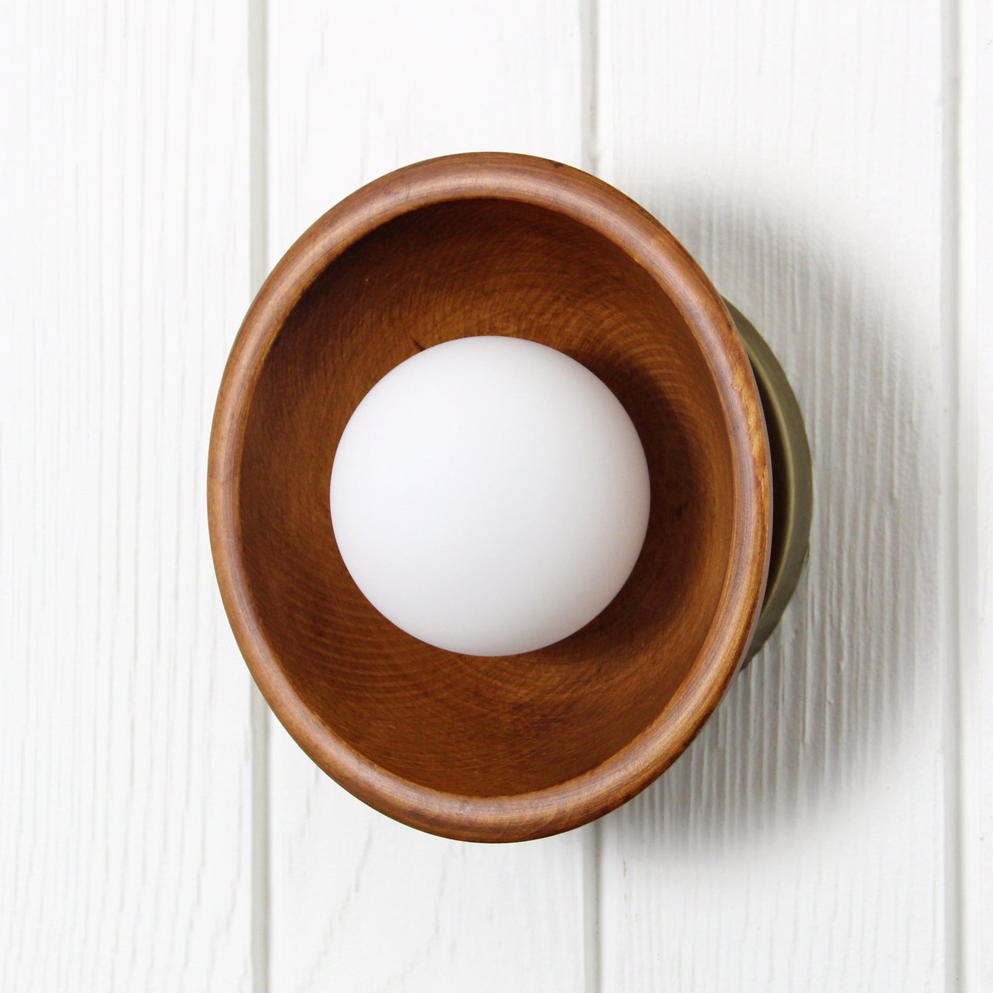 Kulho Flush Mount 100 in Aged Brass
