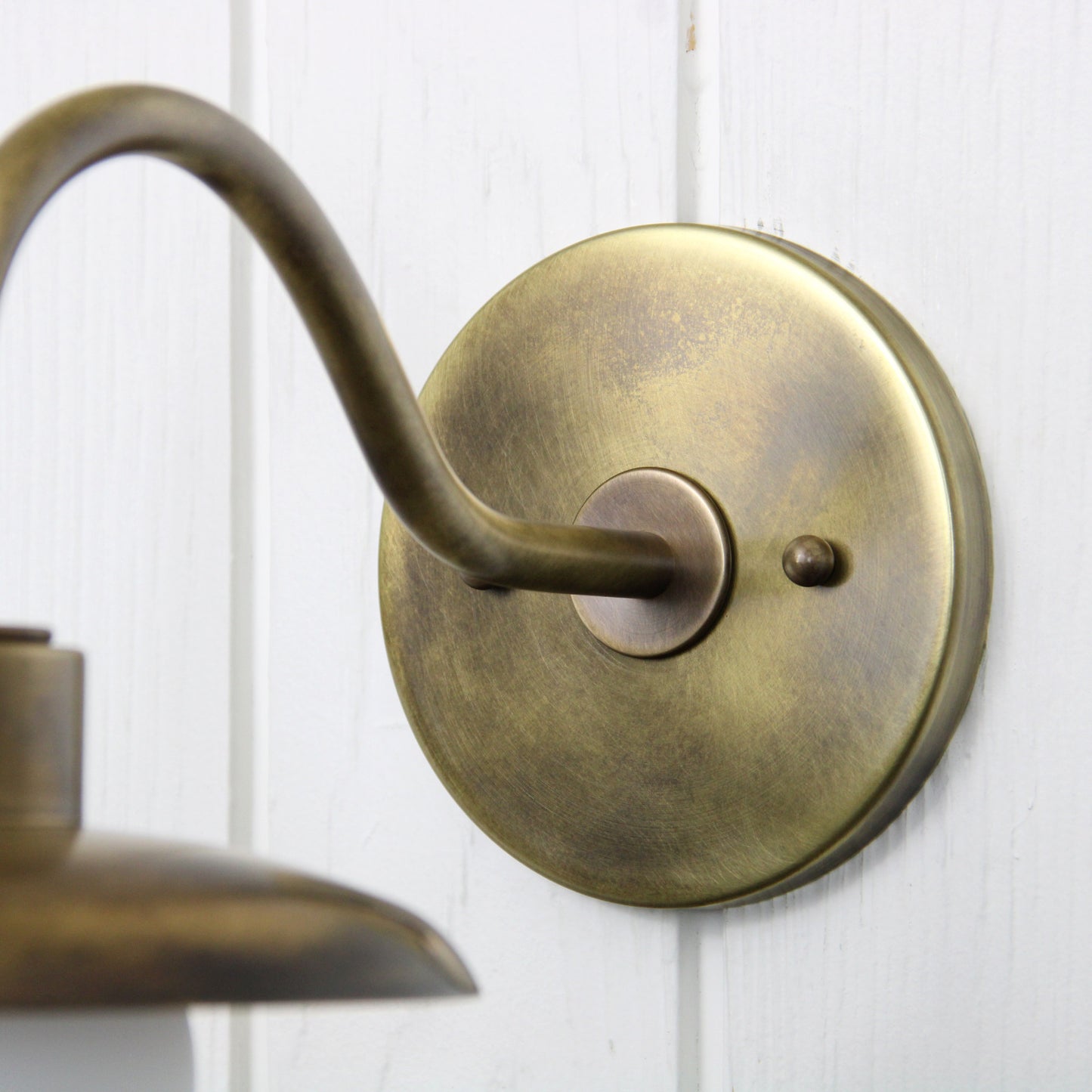 Muir Wall Sconce in Patina Brass