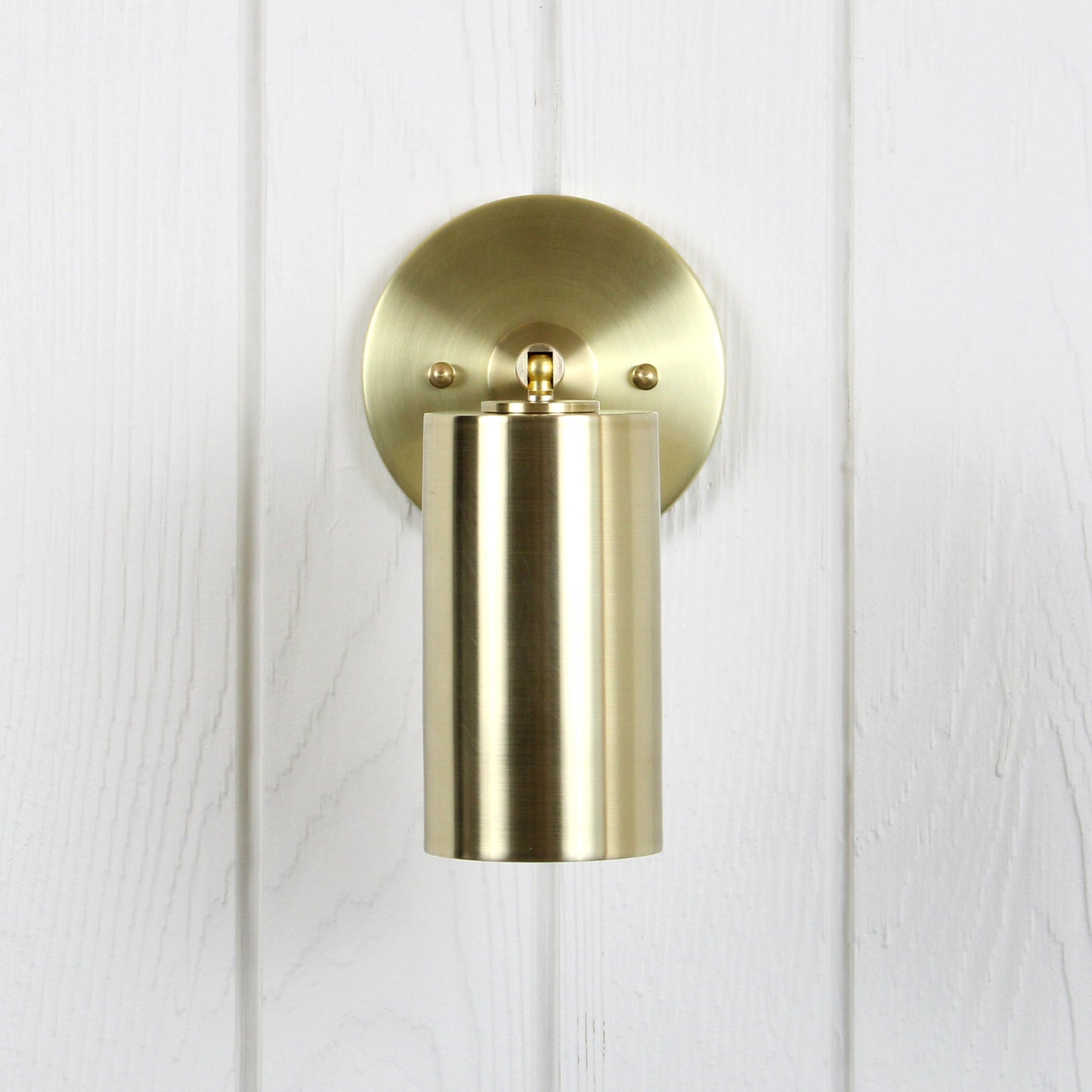 Post Wall Sconce in Classic Brass