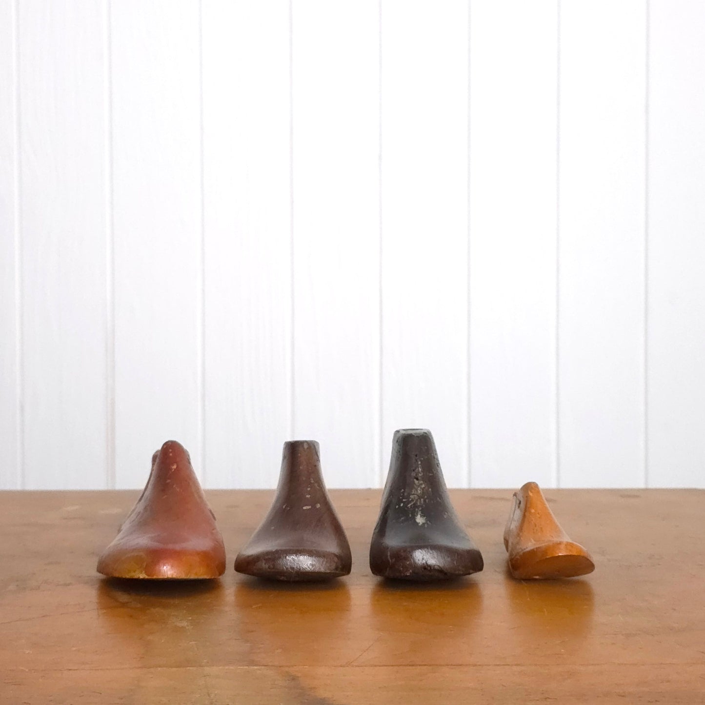 Antique Wooden Toddler and Children's Shoe Molds