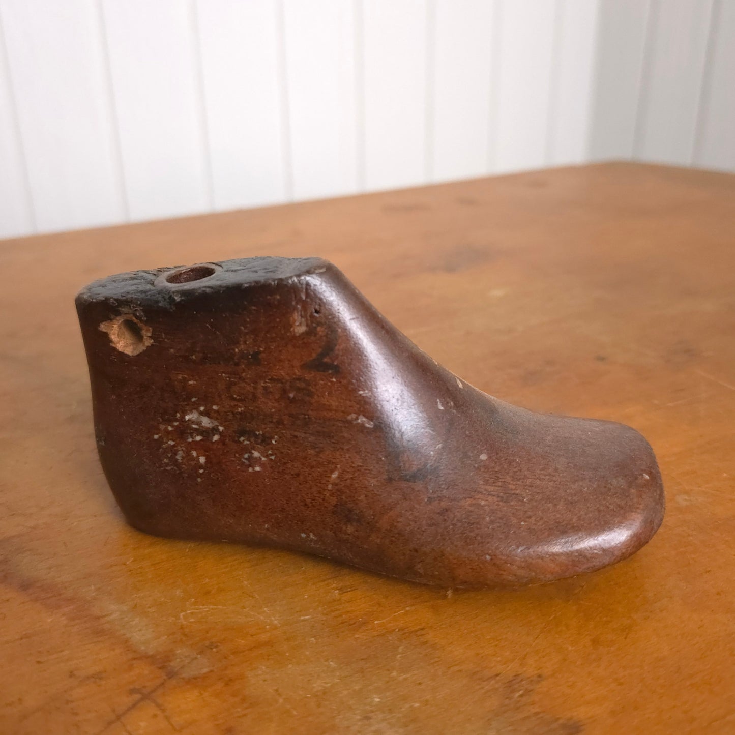 Antique Wooden Toddler Shoe Mold