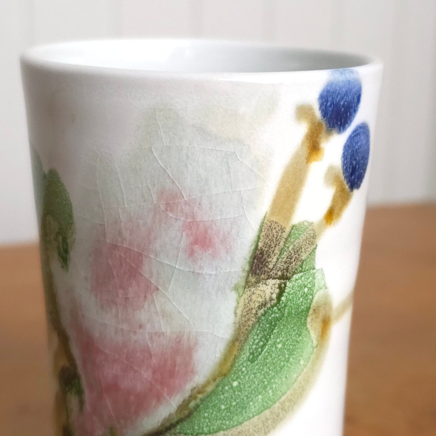 Detail of Chappelle Happy Valley Pottery Floral Vase