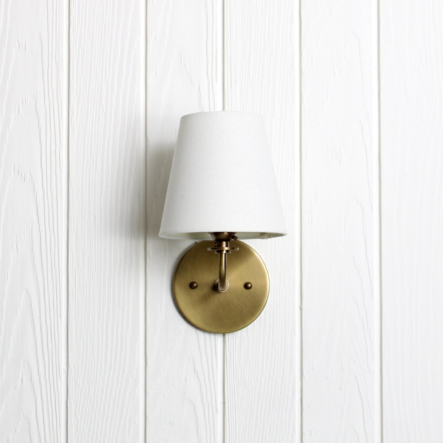 Concord Wall Sconce in Aged Brass