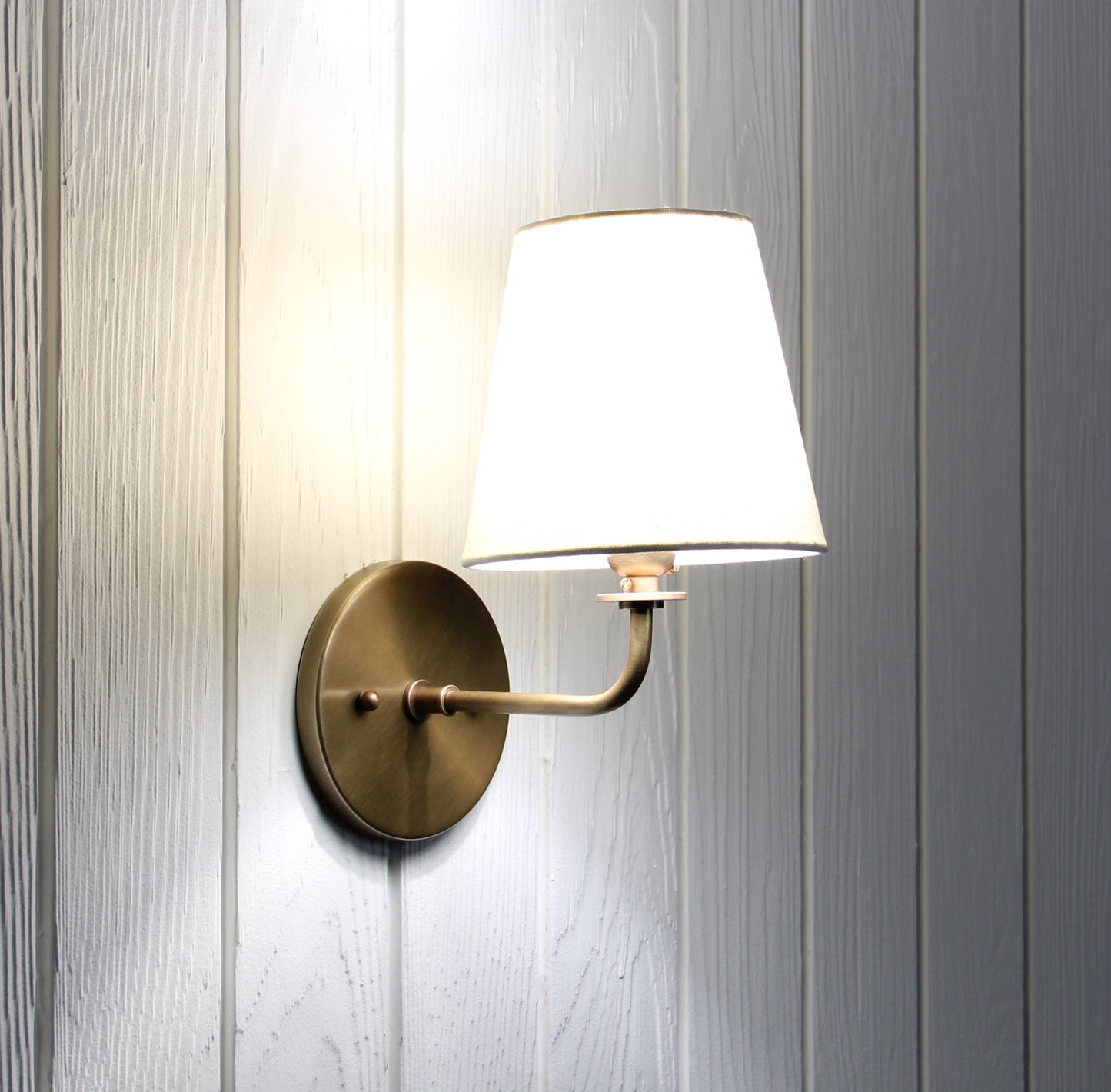 Concord Wall Sconce in Aged Brass