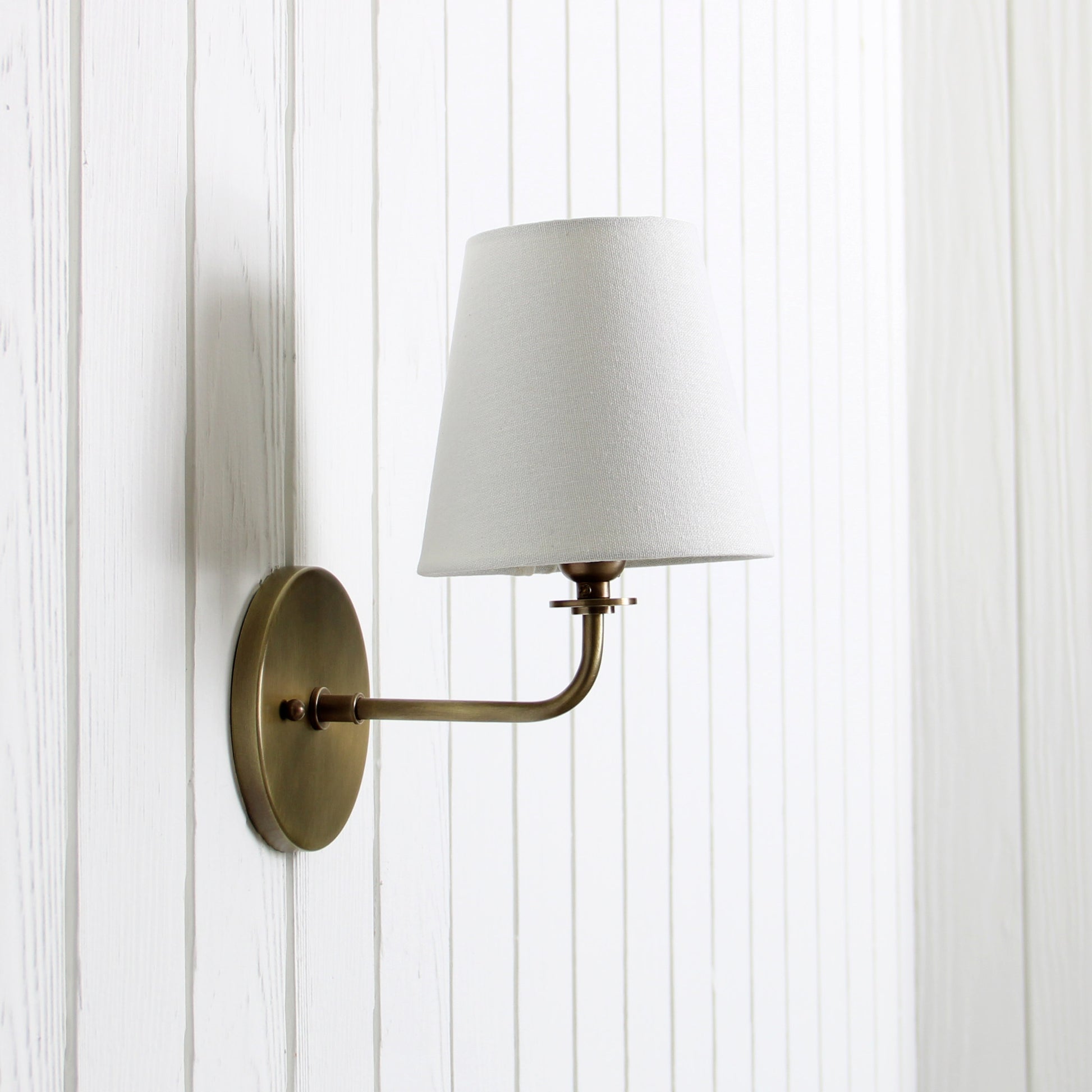 Concord Wall Sconce in Aged Brass