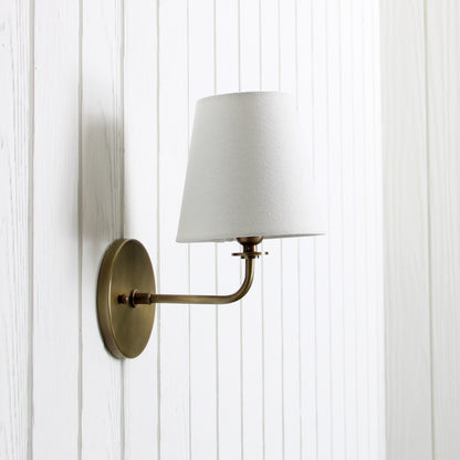 Concord Wall Sconce in Aged Brass