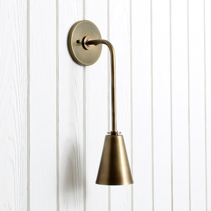 Dondo Wall Sconce in Aged Brass