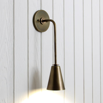 Dondo Wall Sconce in Aged Brass