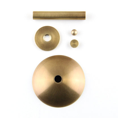 Heritage Brass finish
