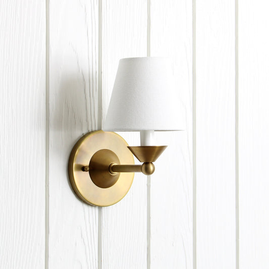 Hareford Wall Sconce in Heritage Brass