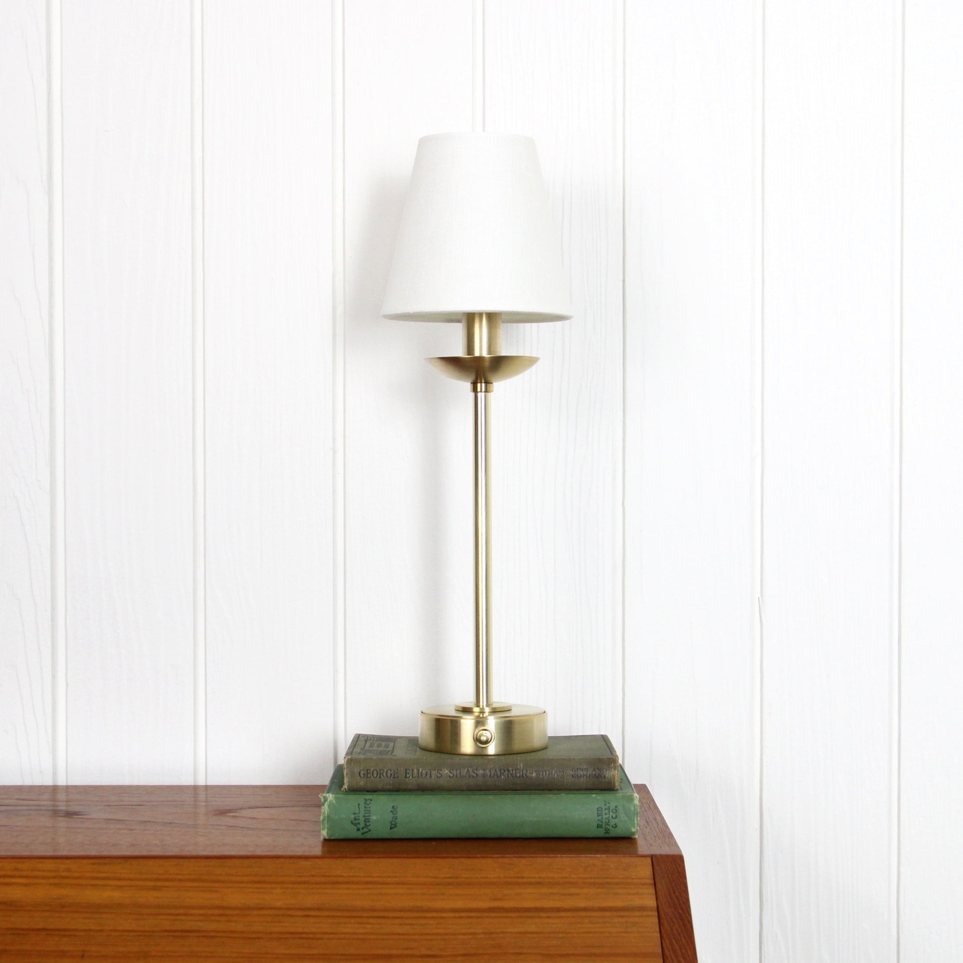 Hollis Table Lamp in Classic Brass