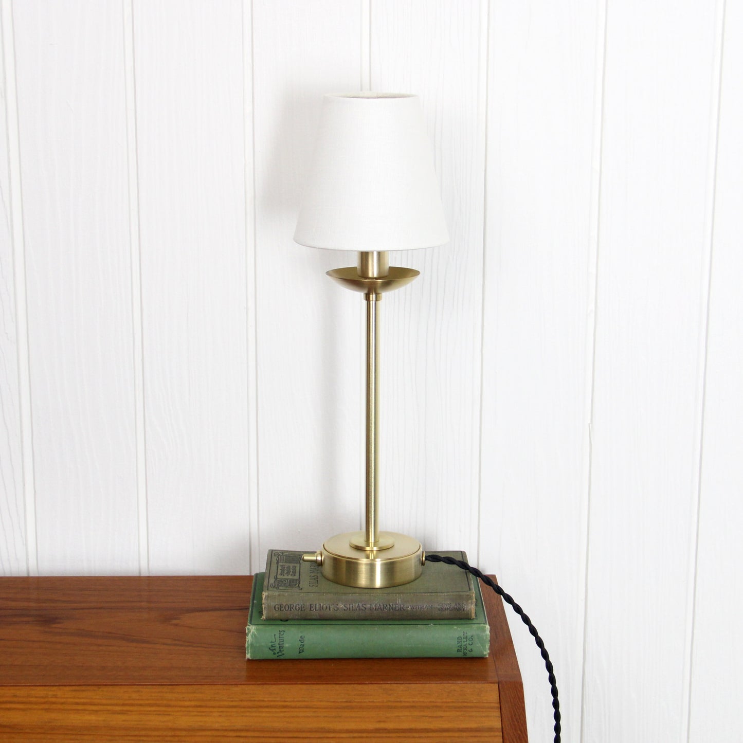 Hollis Table Lamp in Classic Brass