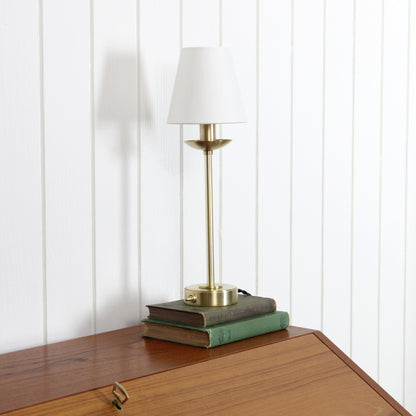 Hollis Table Lamp in Classic Brass
