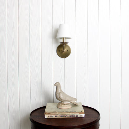 Hollis Wall Sconce in Aged Brass