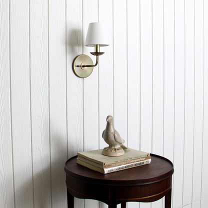 Hollis Wall Sconce in Aged Brass