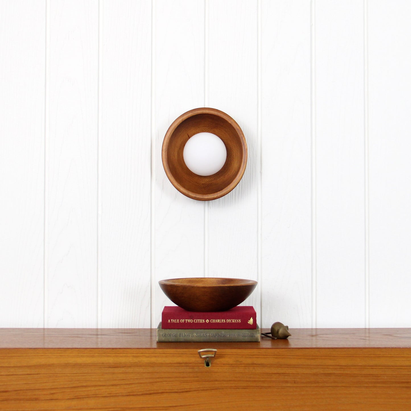 Kulho Flush Mount 100 in Aged Brass
