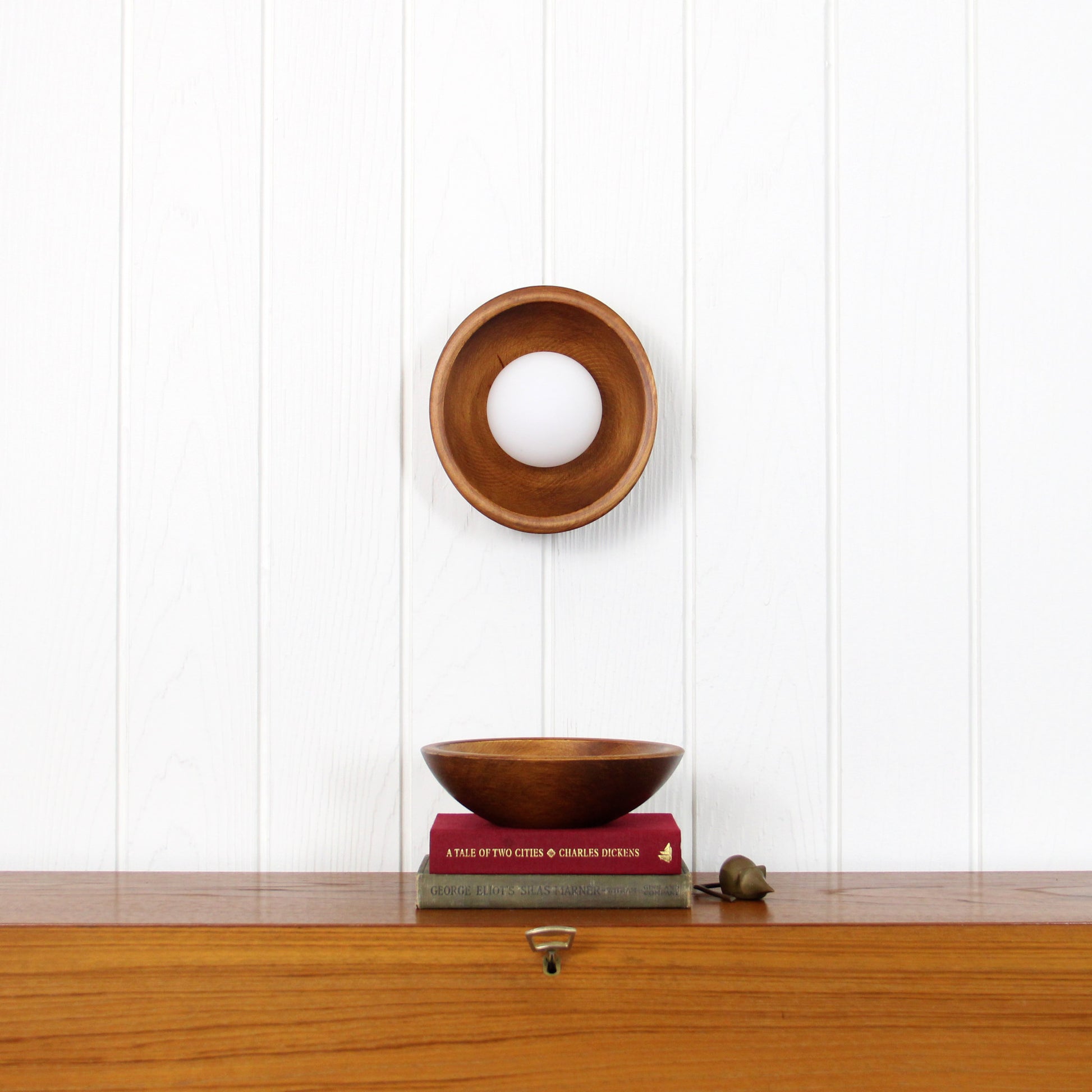 Kulho Flush Mount 100 in Aged Brass