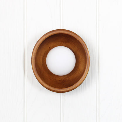 Kulho Flush Mount 100 in Aged Brass
