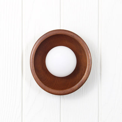 Kulho Flush Mount 100 in Aged Brass