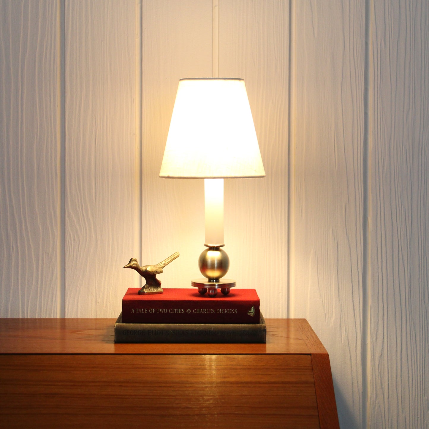 Minaret Mini Table Lamp in Classic Brass