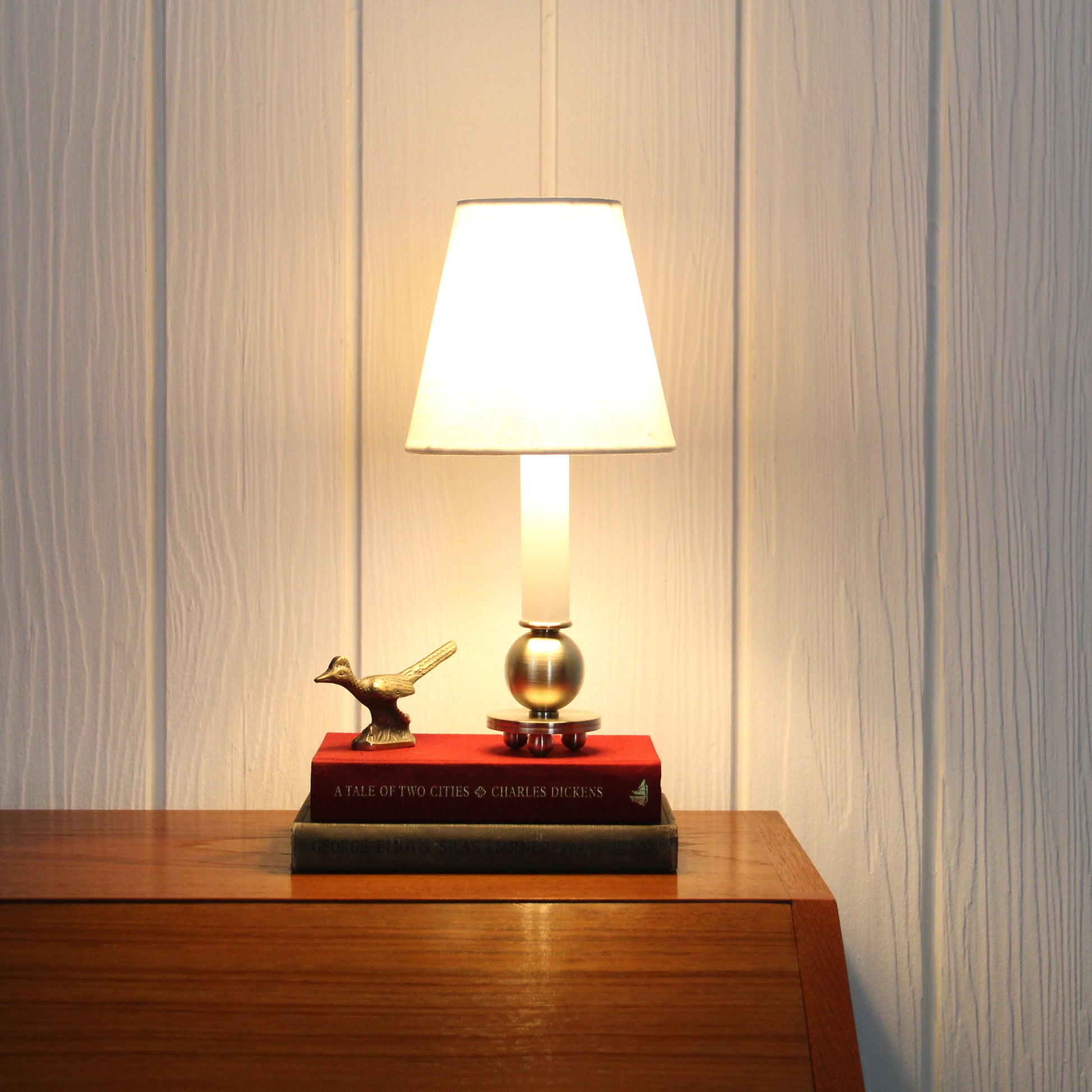 Minaret Mini Table Lamp in Classic Brass