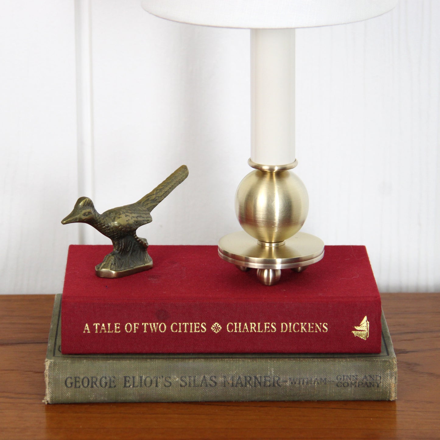 Minaret Mini Table Lamp in Classic Brass