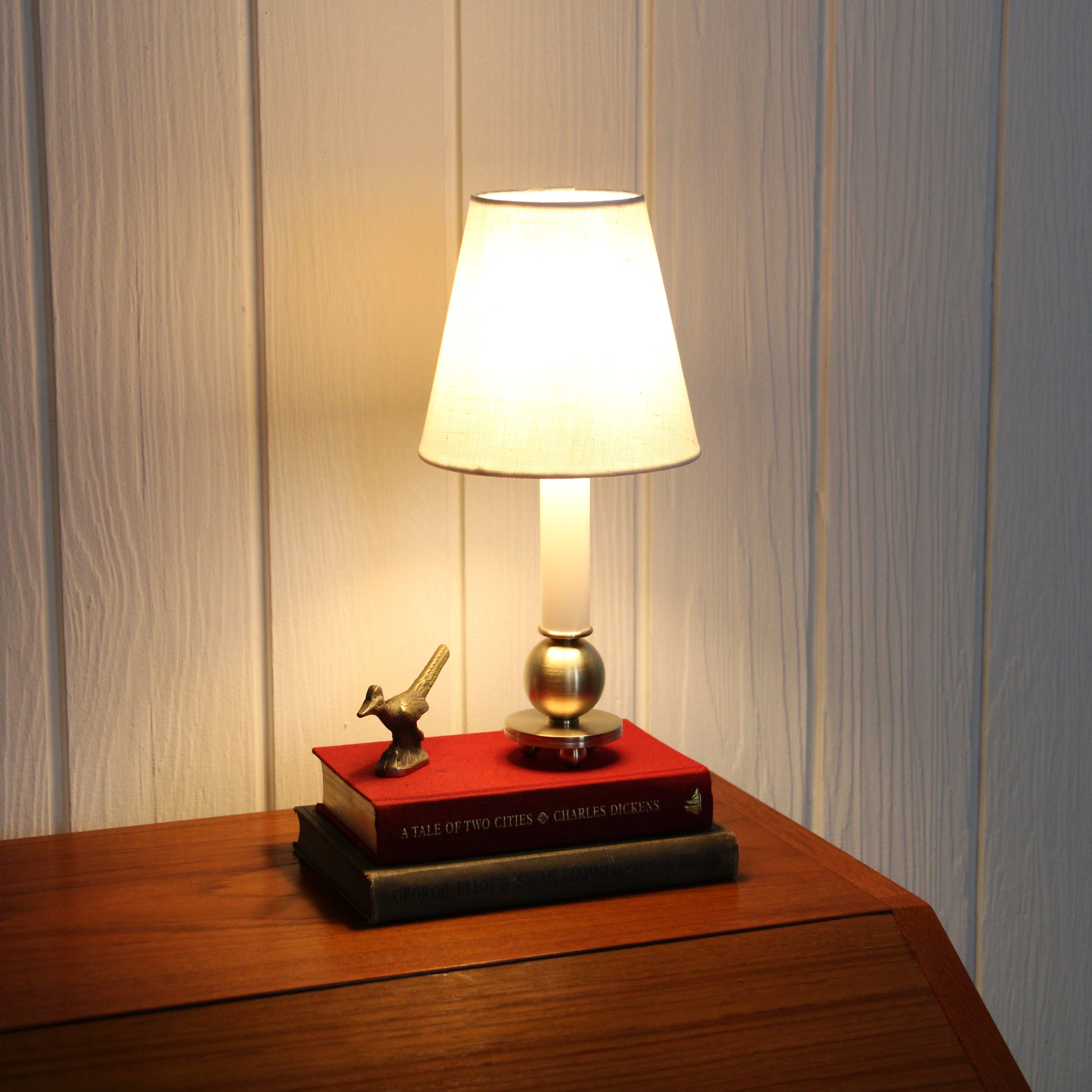 Minaret Mini Table Lamp in Classic Brass
