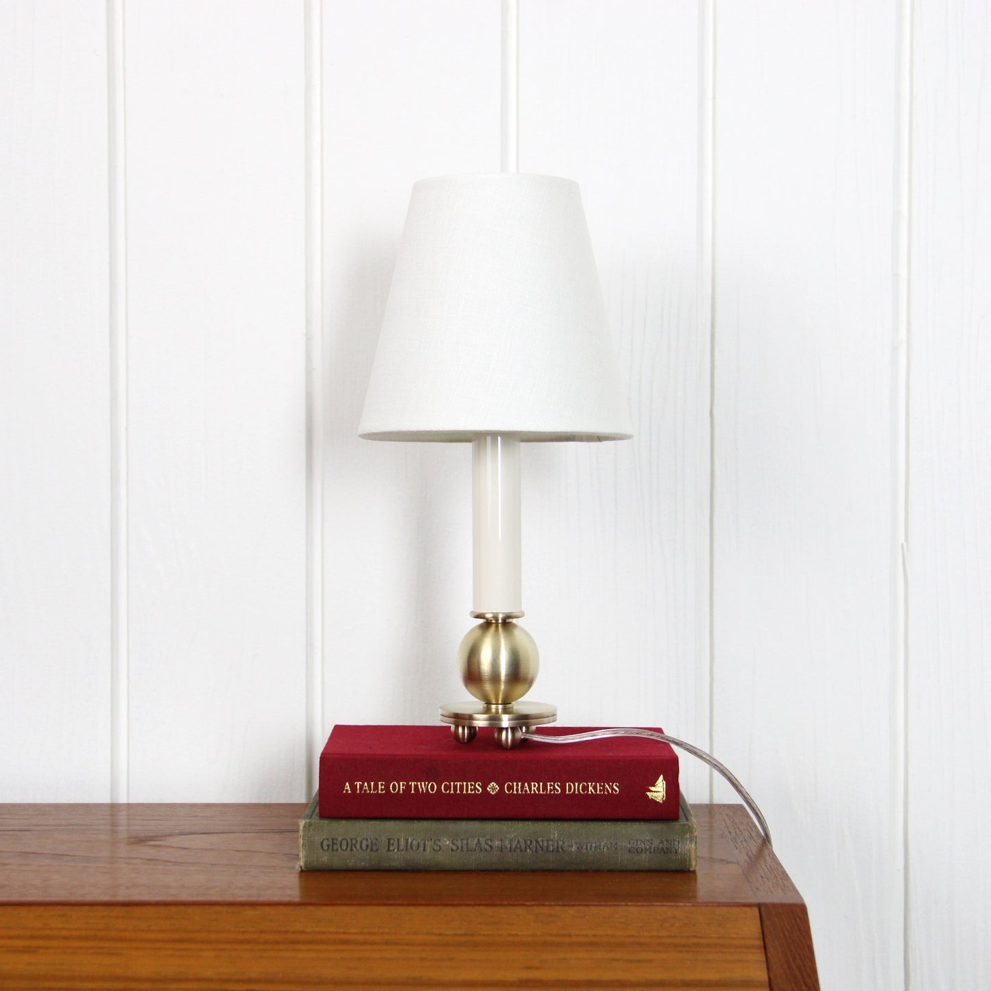 Minaret Mini Table Lamp in Classic Brass
