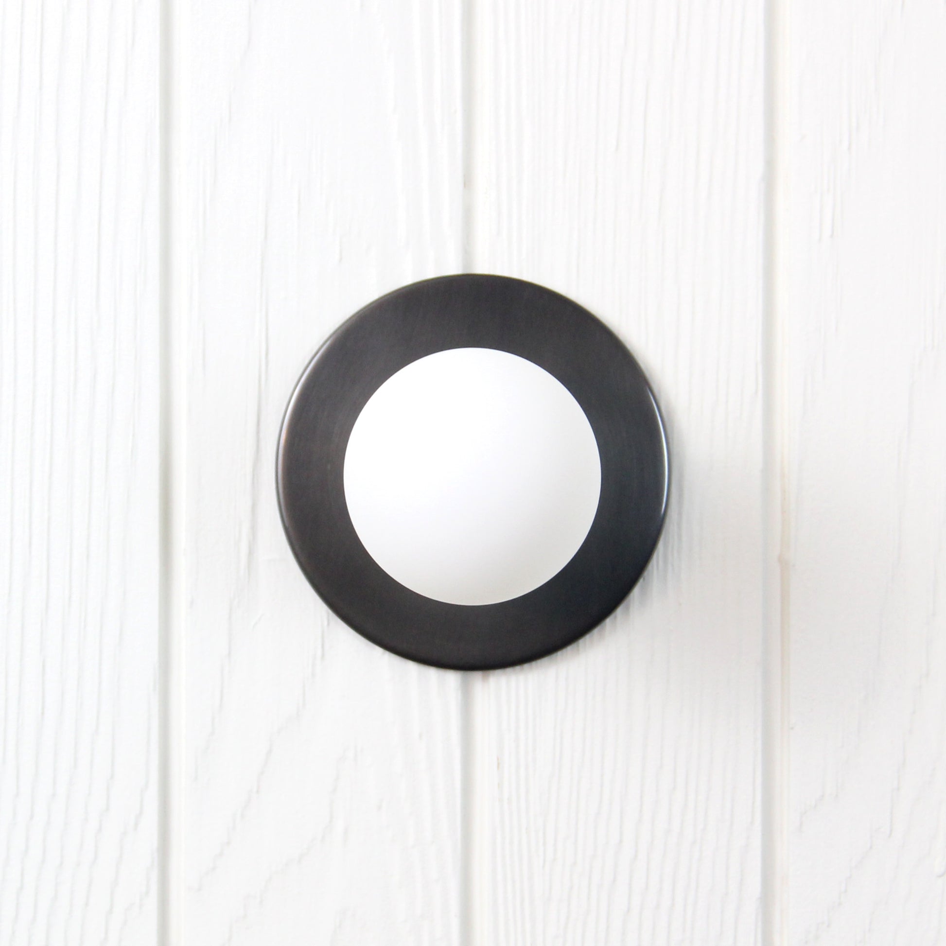 Proche Flush Mount in Blackened Brass