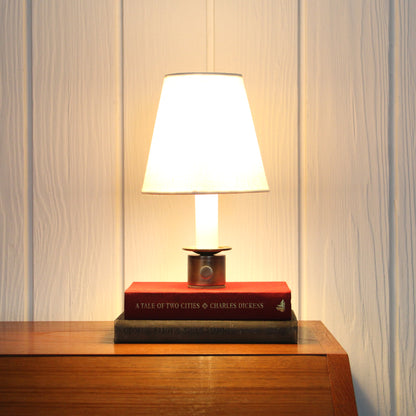 Stede Mini Table Lamp in Patina Brass