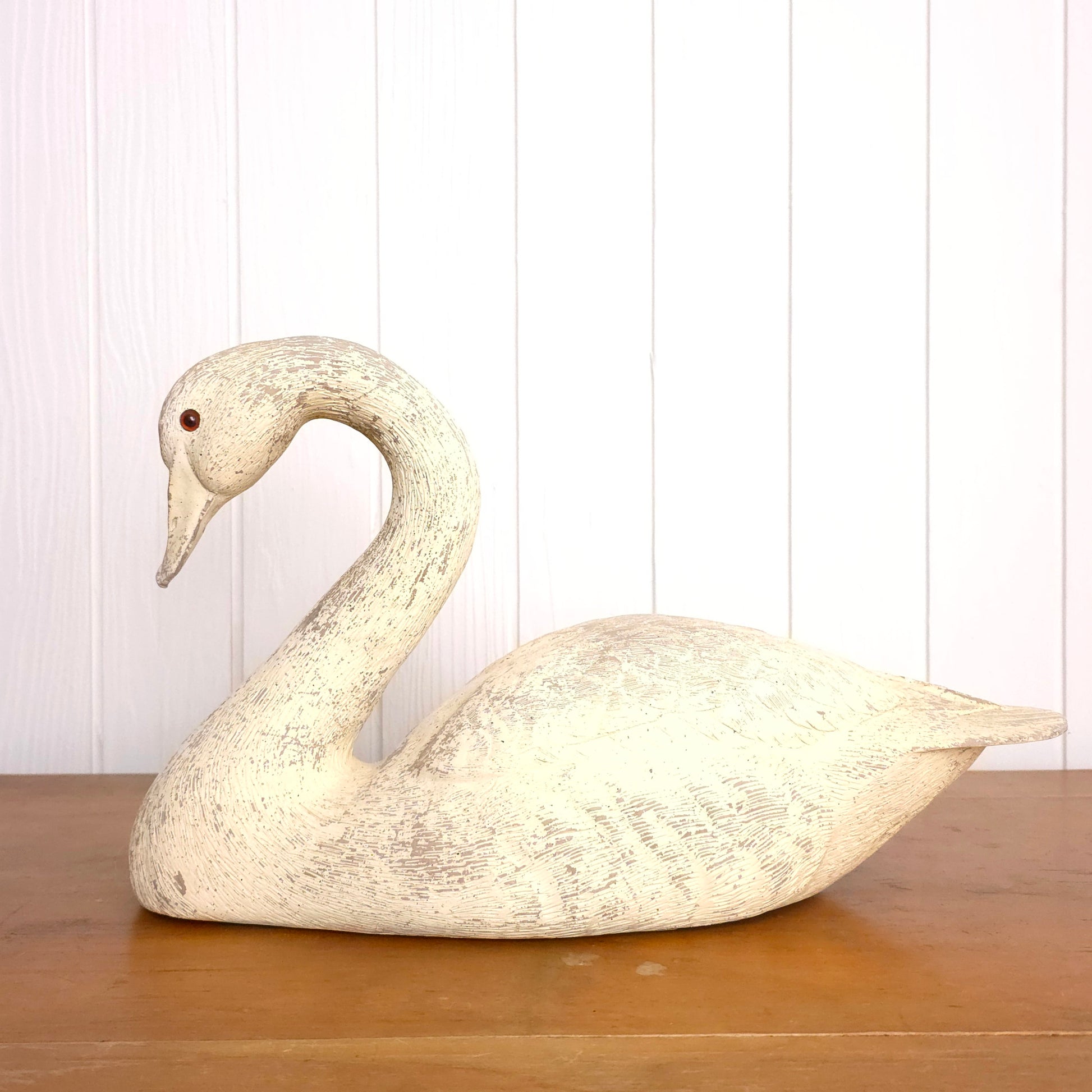 Carl Huff Resin Swan Decoy