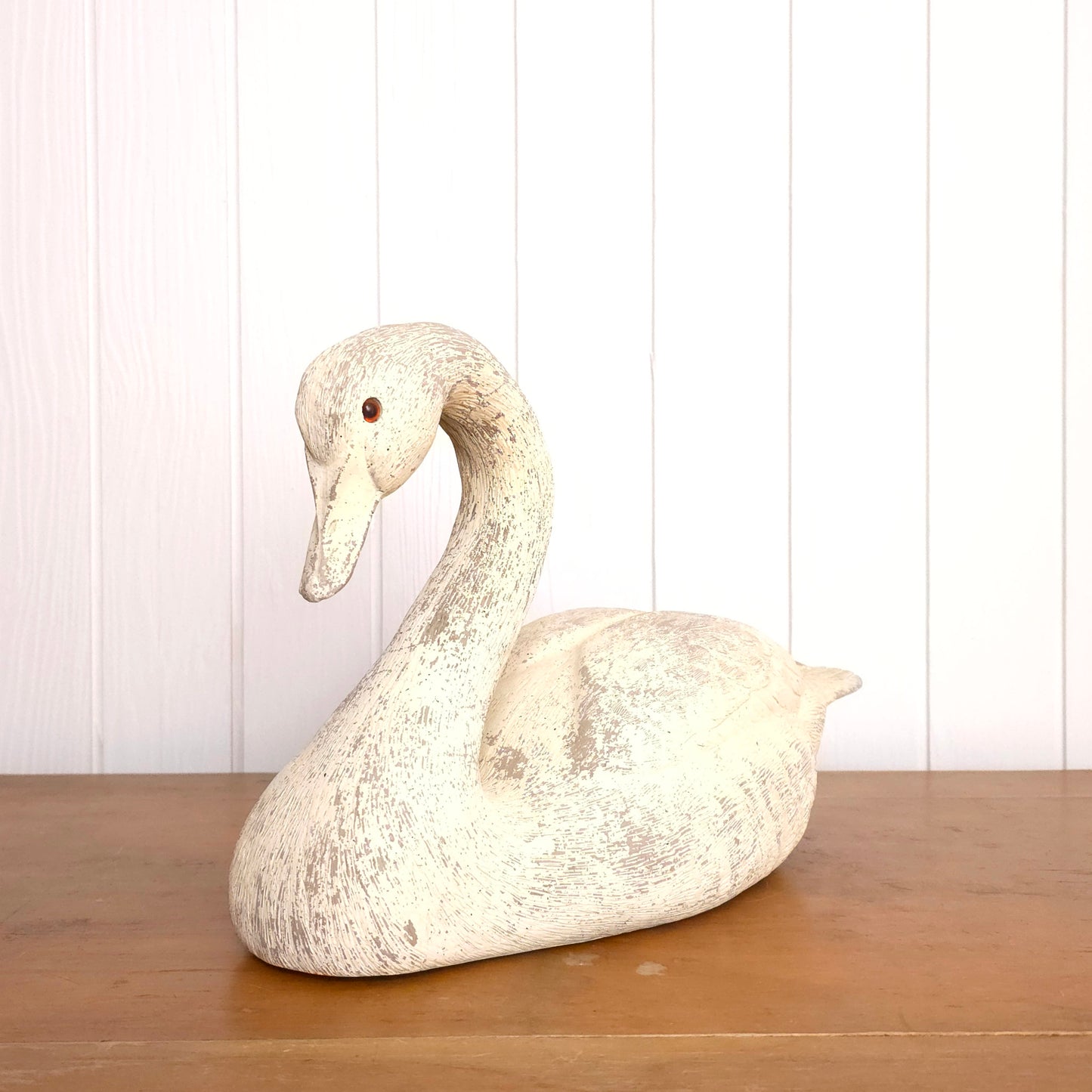 Carl Huff Resin Swan Decoy