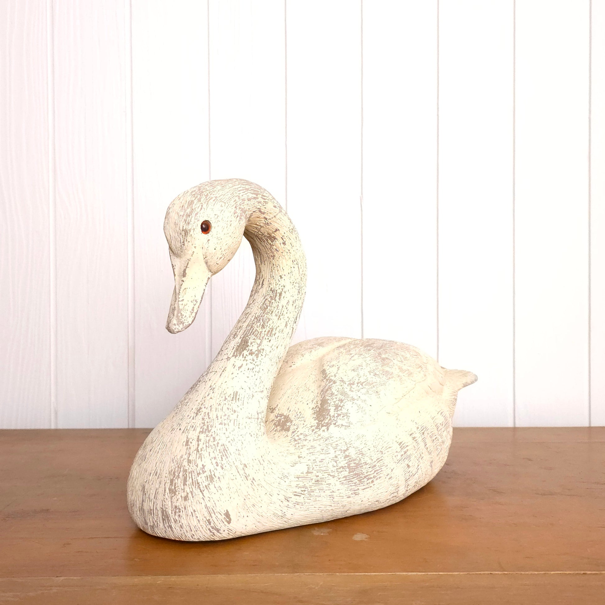 Carl Huff Resin Swan Decoy