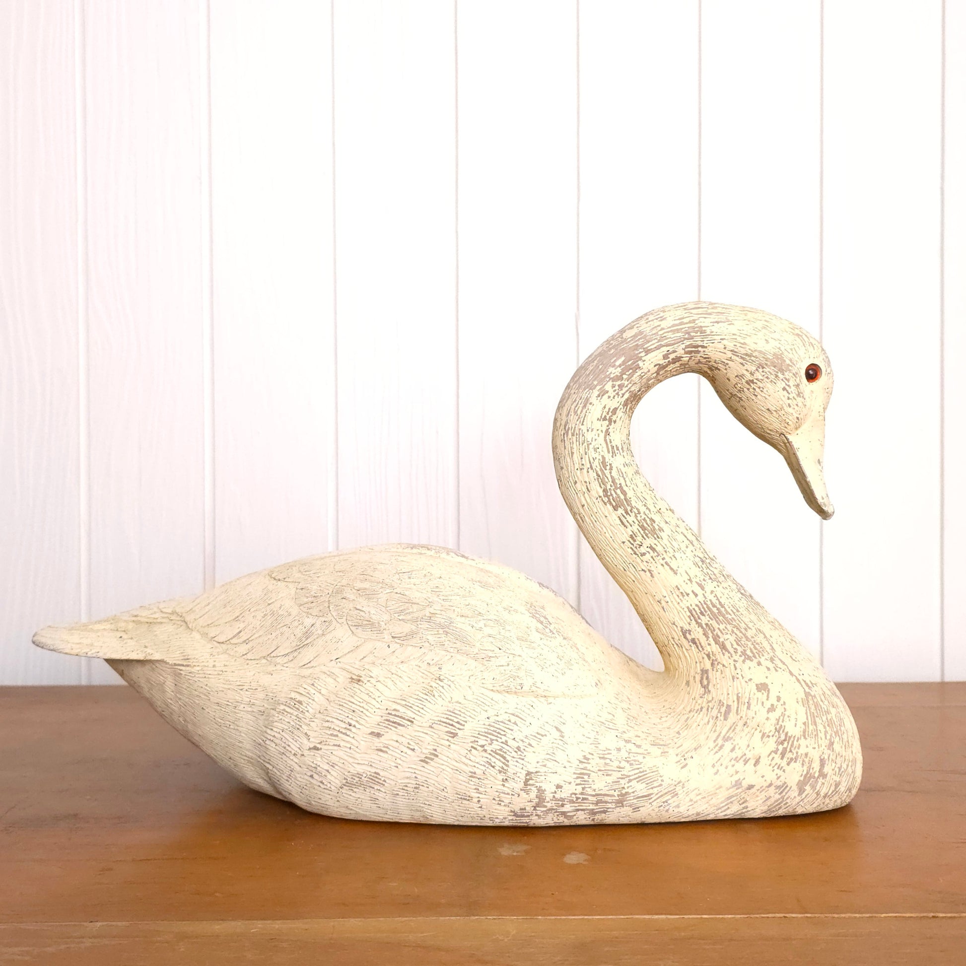 Carl Huff Resin Swan Decoy