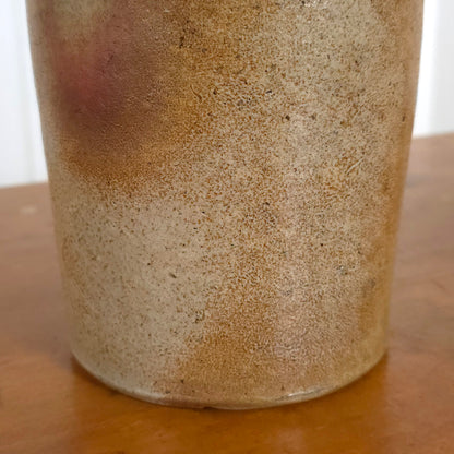 Detail of Vintage Crock Pottery Jug Table Lamp