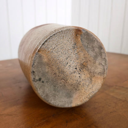 Detail of Vintage Crock Pottery Jug Table Lamp
