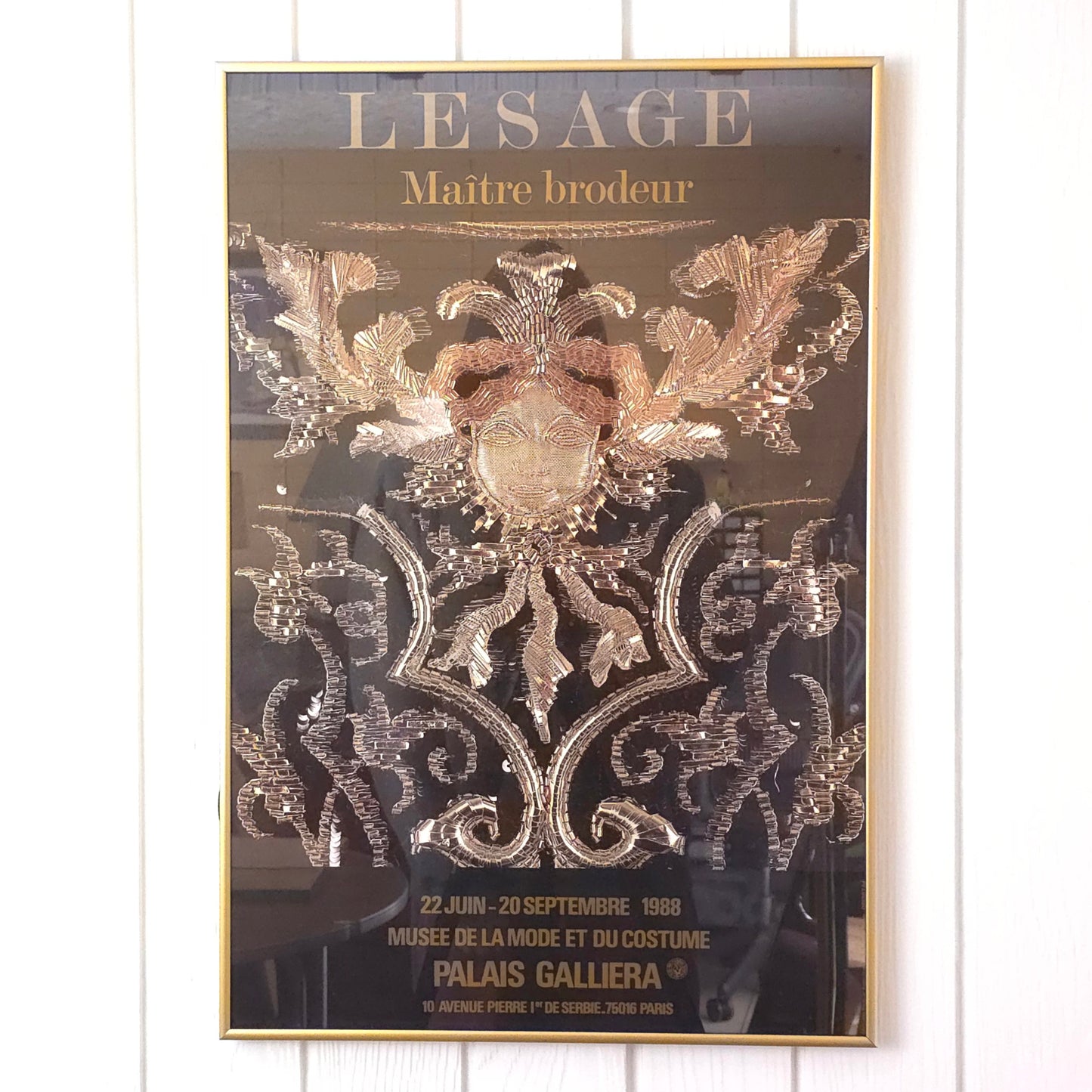 Lesage Embroidery 1988 Exhibition Poster