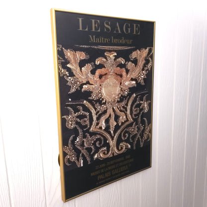 Lesage Embroidery 1988 Exhibition Poster