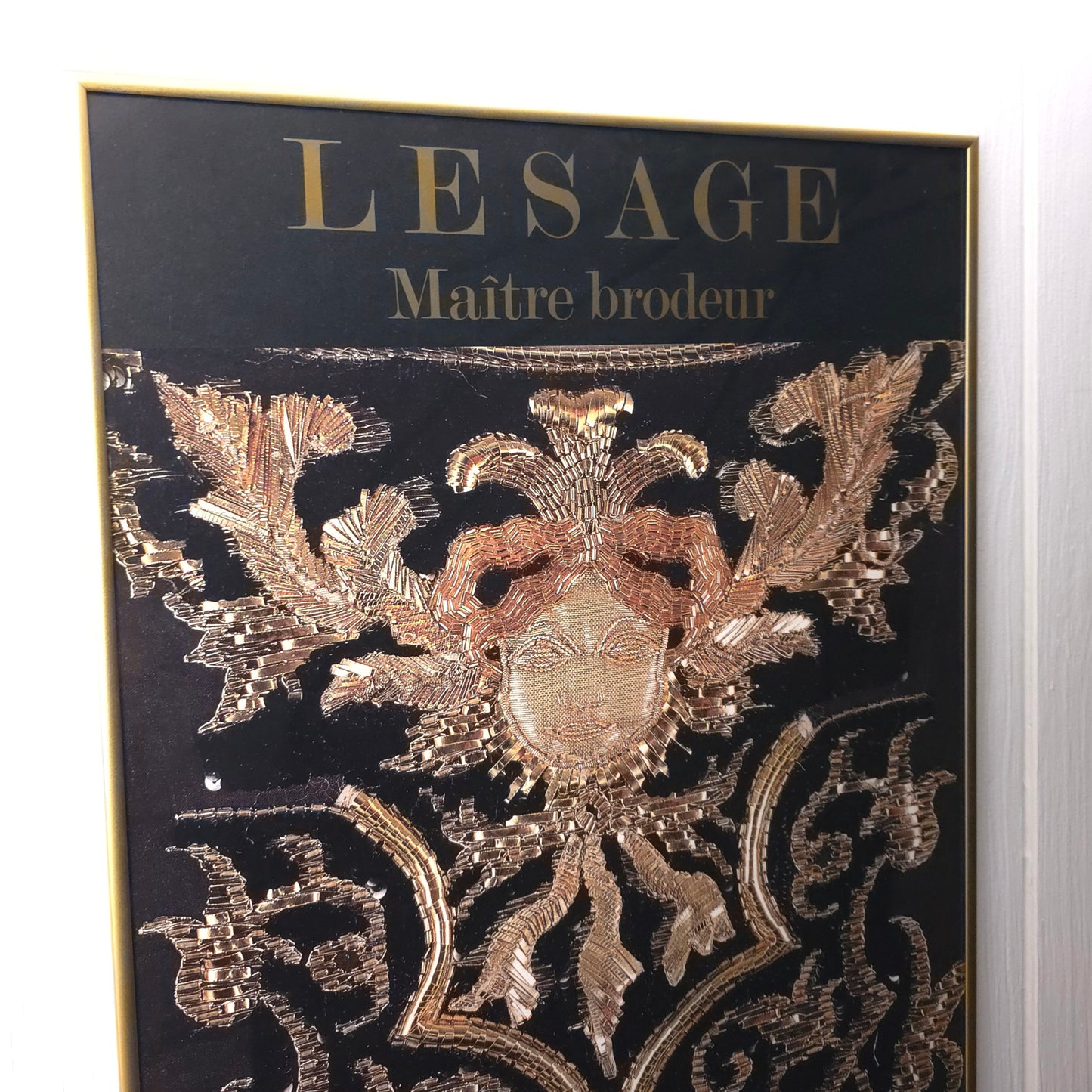 Lesage Embroidery 1988 Exhibition Poster
