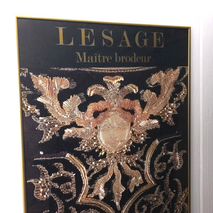 Lesage Embroidery 1988 Exhibition Poster