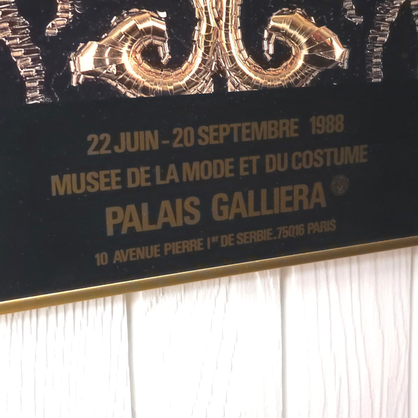 Lesage Embroidery 1988 Exhibition Poster