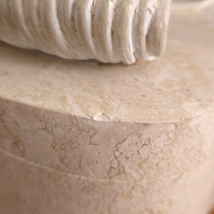 Detail of Renoir Tesselated Stone Box with Bow