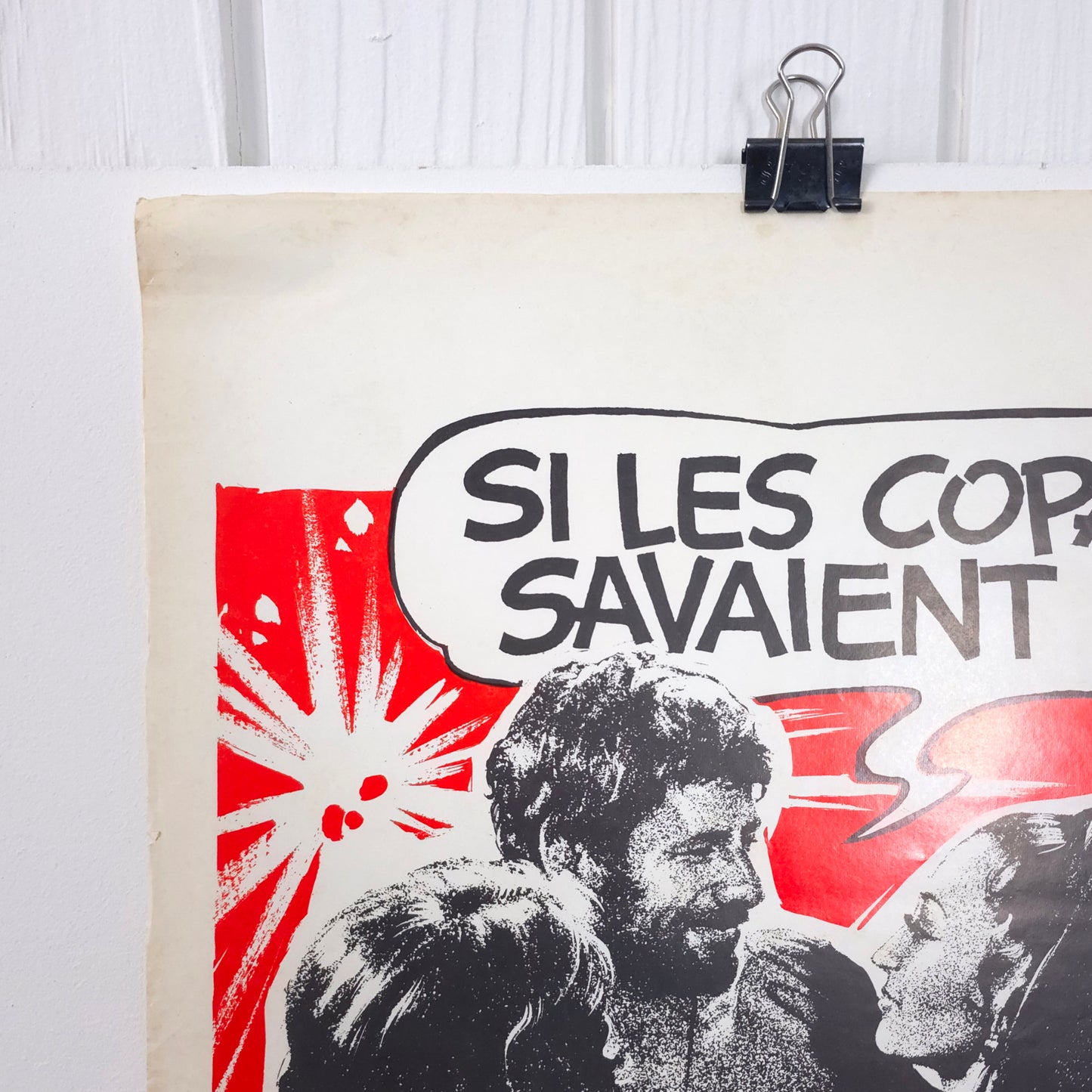 Detail of Vintage 1970 "The Boys Will Never Believe It" Movie Poster