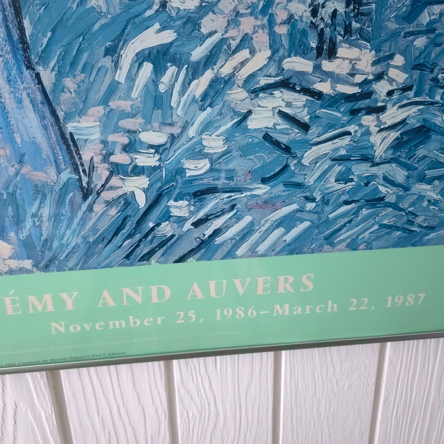1986 Van Gogh in Saint-Rémy MET Poster